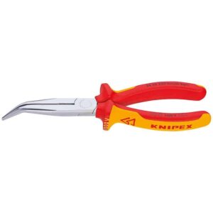KNIPEX KLIJEŠTA POLUOKRUGLA (ŠPIC) KRIVA 200 mm 1000V