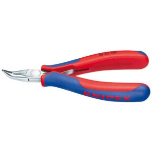 KNIPEX KLIJEŠTA ELEKTRONIČARSKA POLUOKRUGLA KRIVA 115mm