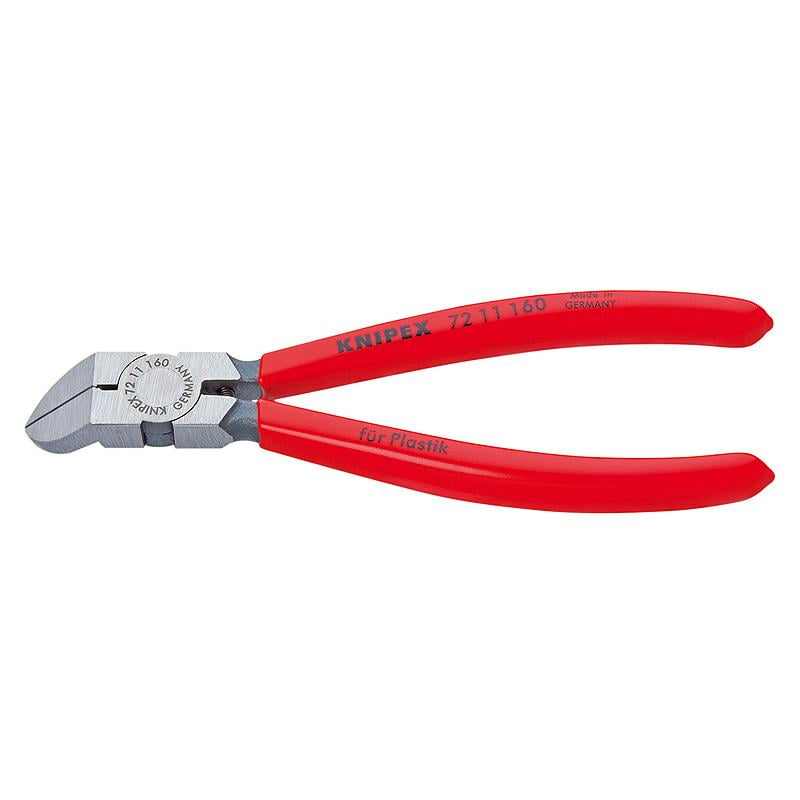 KNIPEX KLIJEŠTA BOČNA SJEČA KUTNA 45° 160mm ZA PLASTIKU