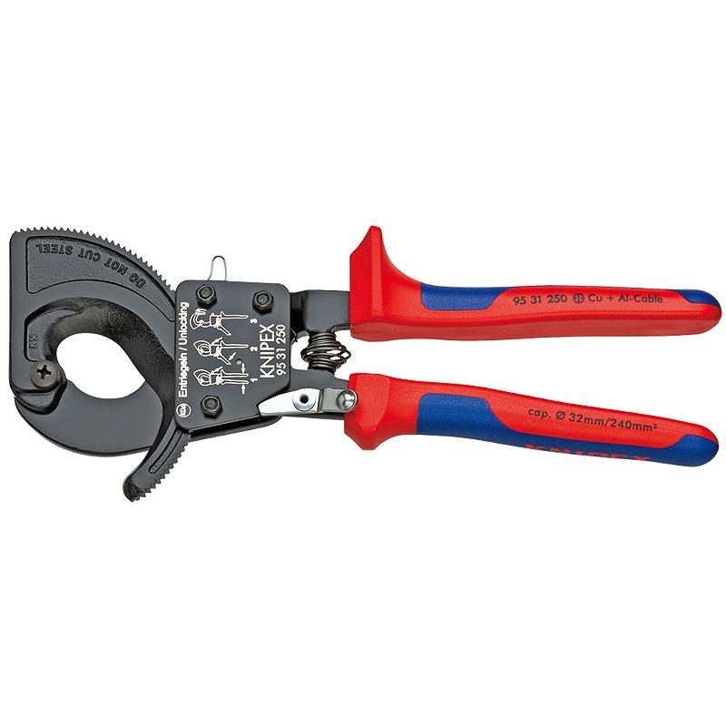 KNIPEX ŠKARE 250mm ZA KABELE 240mm2/ fi 32 mm
