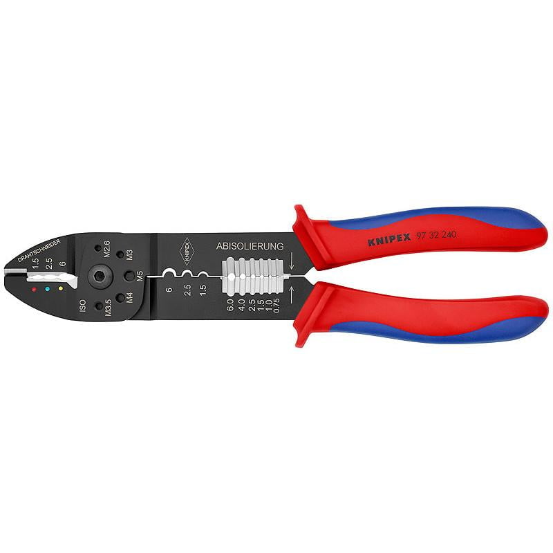 KNIPEX KLIJEŠTA ZA KABEL STOPICE IZOLIRANE+NEIZOLIRANE 1,5+2,5+6mm2