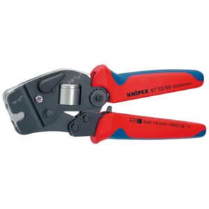 KNIPEX KLIJEŠTA ZA KVADRATNO PRESANJE ČAHURA 0,08-10mm2 + 16mm2