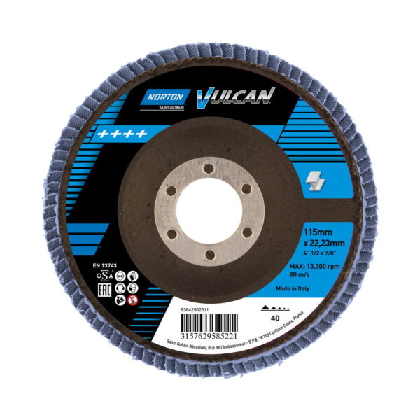 NORTON DISK LAMELASTI 115X22 R842 P 40