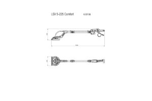 METABO BRUSILICA DUGI VRAT LSV 5-225 Comfort - Slika 7