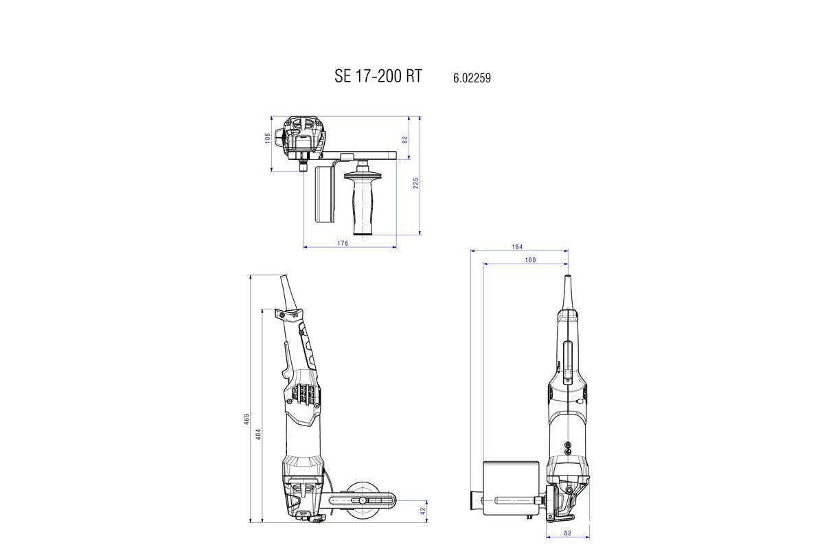 METABO ČETKA ROTACIJSKA SE 17-200 RT Set - Slika 3