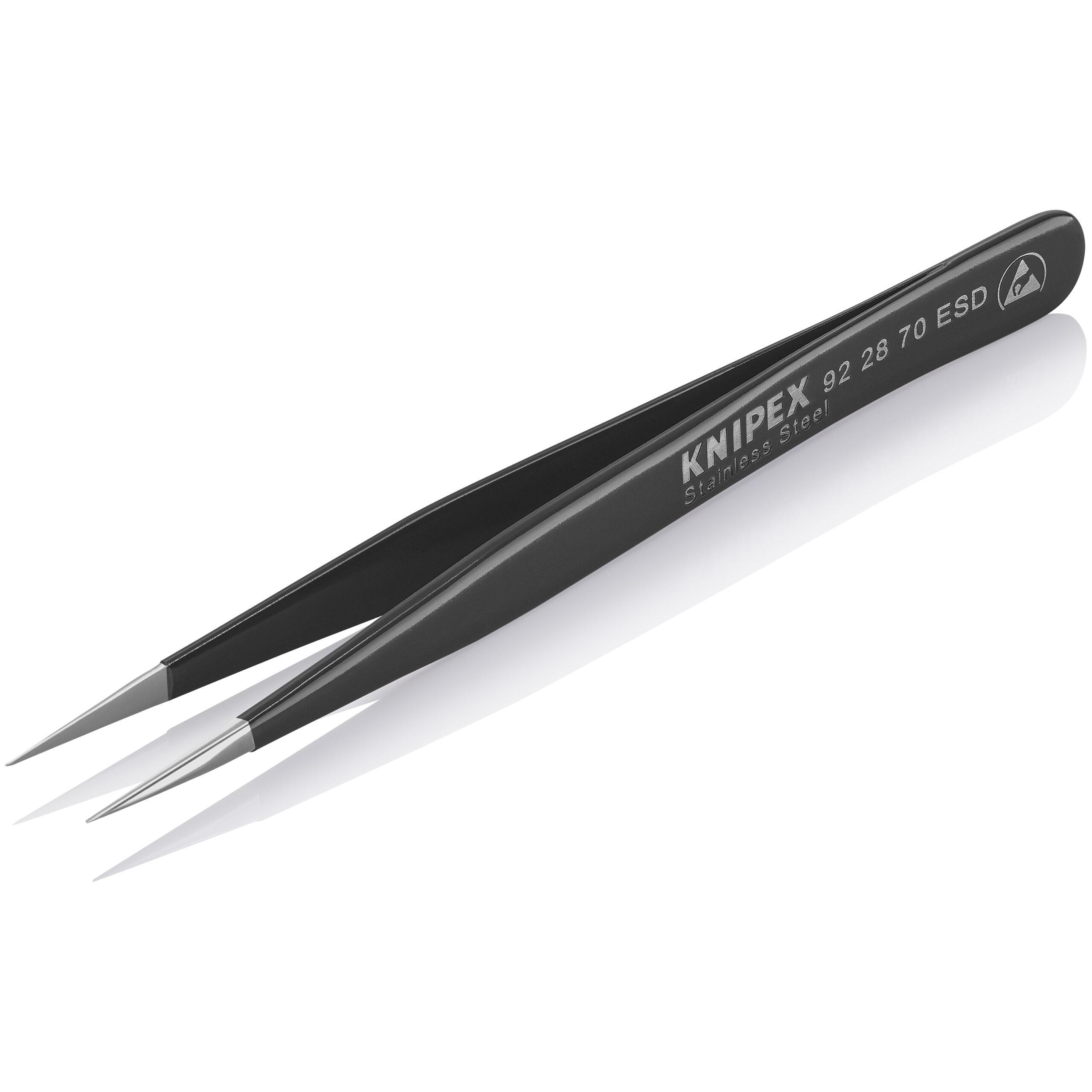 KNIPEX 92 28 70 ESD Univerzalna ESD pinceta 110 mm - Slika 3