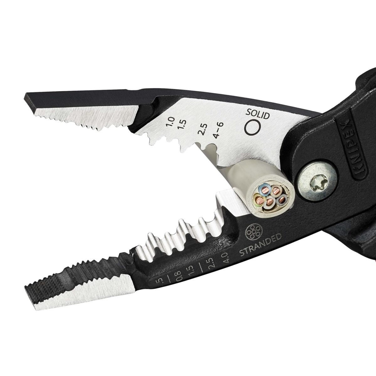 KNIPEX 13 71 200 ME WIRESTRIPPER VIŠENAMJENSKA ELEKTRIČARSKA KLIJEŠTA 200 mm - Slika 3