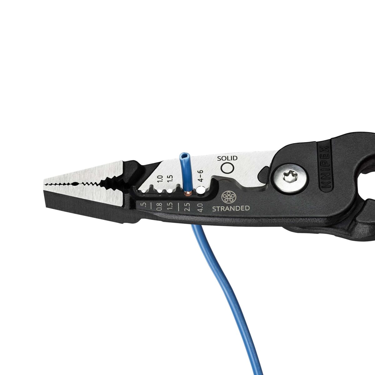 KNIPEX 13 71 200 ME WIRESTRIPPER VIŠENAMJENSKA ELEKTRIČARSKA KLIJEŠTA 200 mm - Slika 7