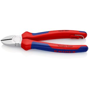 KNIPEX 70 05 180 T KLIJEŠTA BOČNA VIŠENAMJENSKE STEZNE ČELJUSTI KROMIRANA 180 mm