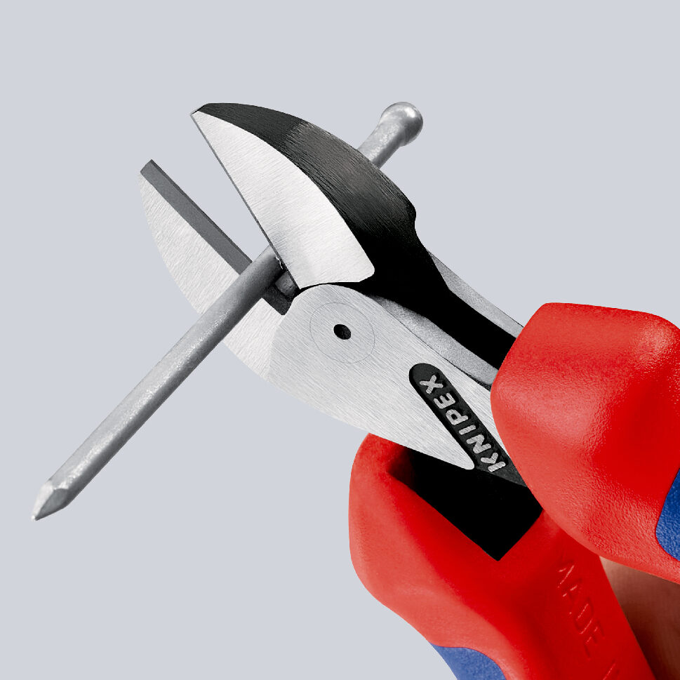 KNIPEX 73 05 160 T X-CUT® KOMPAKTNA KLIJEŠTA BOČNA VIŠENAMJENSKE STEZNE ČELJUSTI KROMIRANA 160 mm - Slika 3