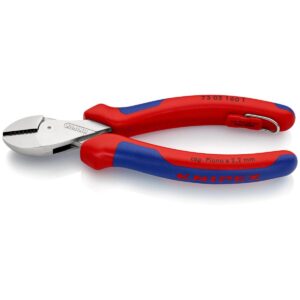 KNIPEX 73 05 160 T X-CUT® KOMPAKTNA KLIJEŠTA BOČNA VIŠENAMJENSKE STEZNE ČELJUSTI KROMIRANA 160 mm