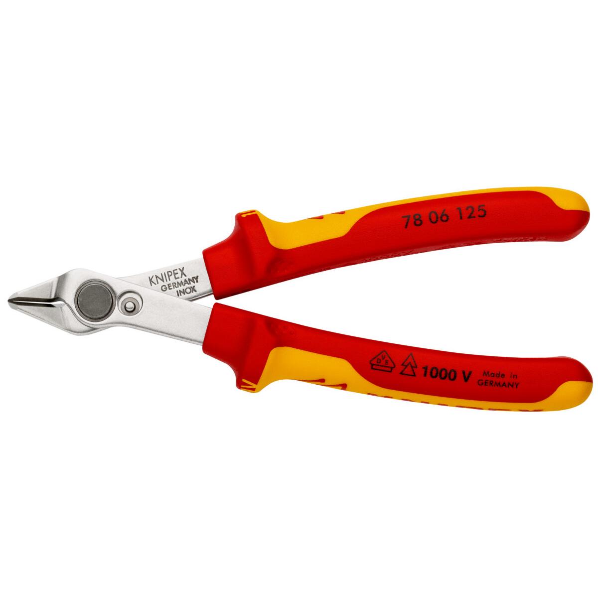 KNIPEX 78 06 125 ELECTRONIC SUPER KNIPS® VDE IZOLIRANE 125 mm