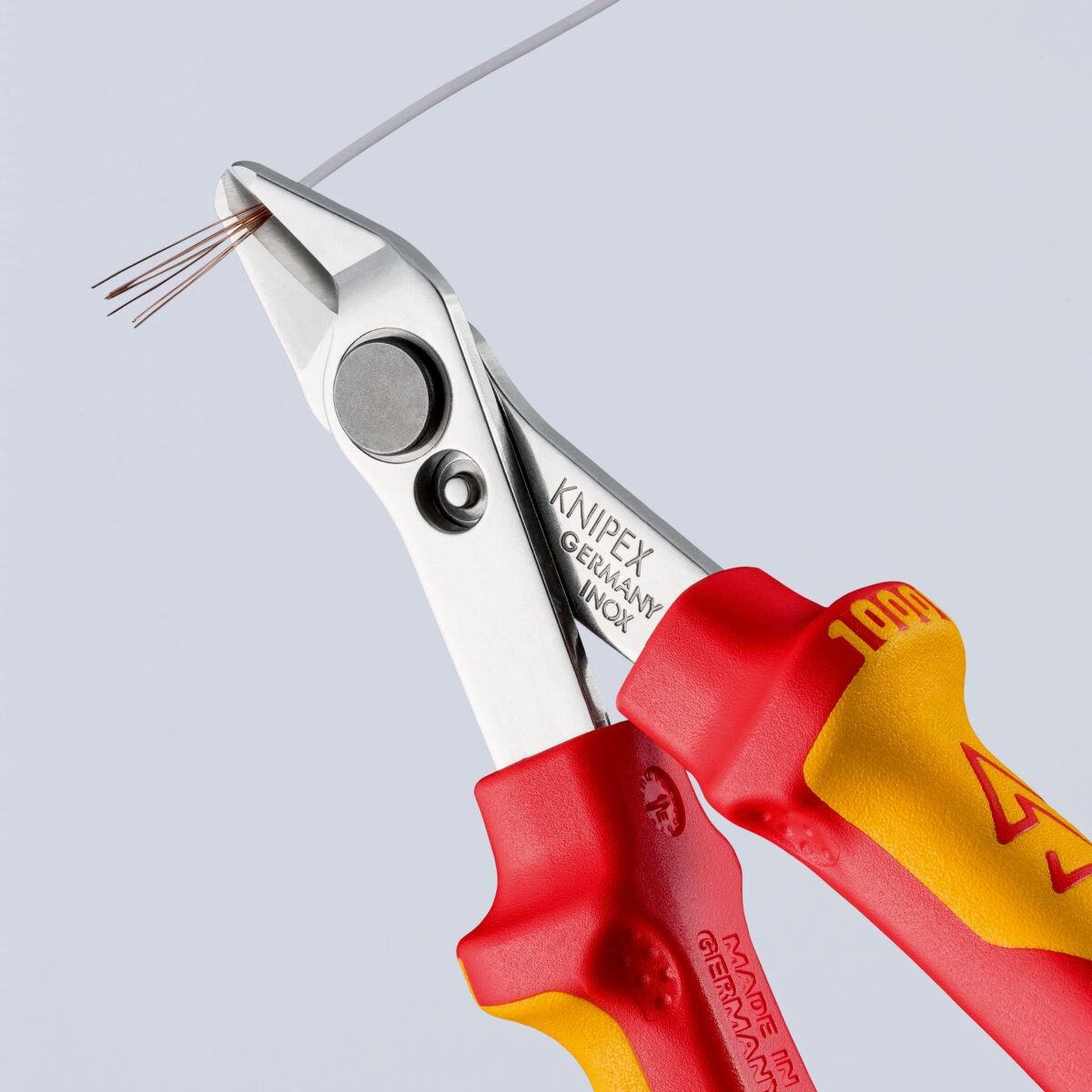 KNIPEX 78 06 125 ELECTRONIC SUPER KNIPS® VDE IZOLIRANE 125 mm - Slika 3
