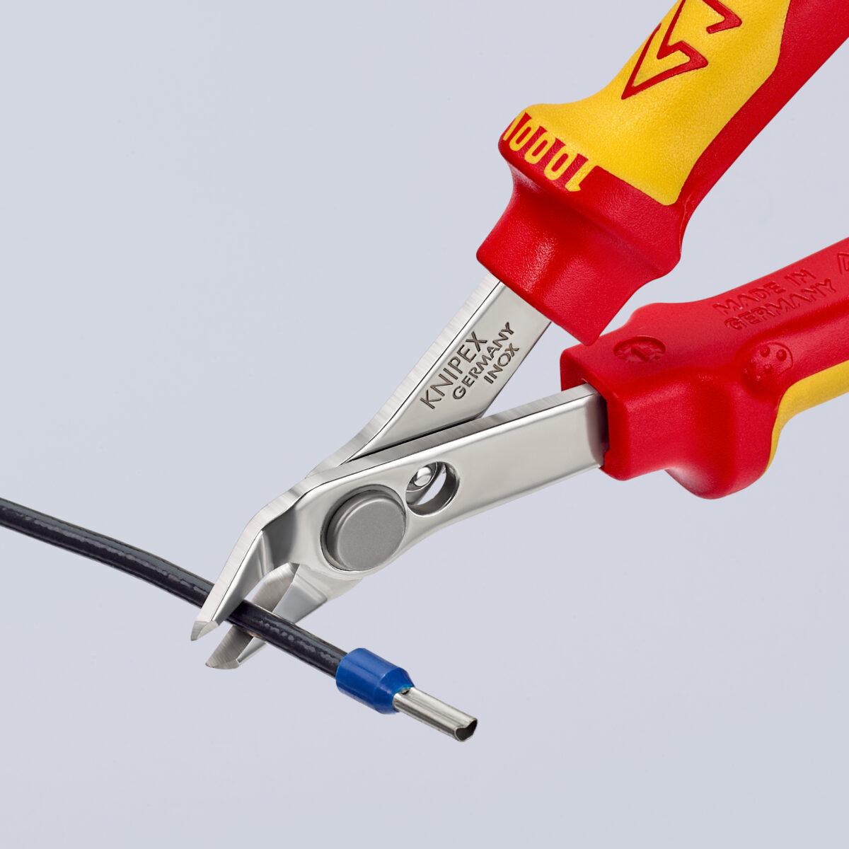 KNIPEX 78 06 125 ELECTRONIC SUPER KNIPS® VDE IZOLIRANE 125 mm - Slika 6