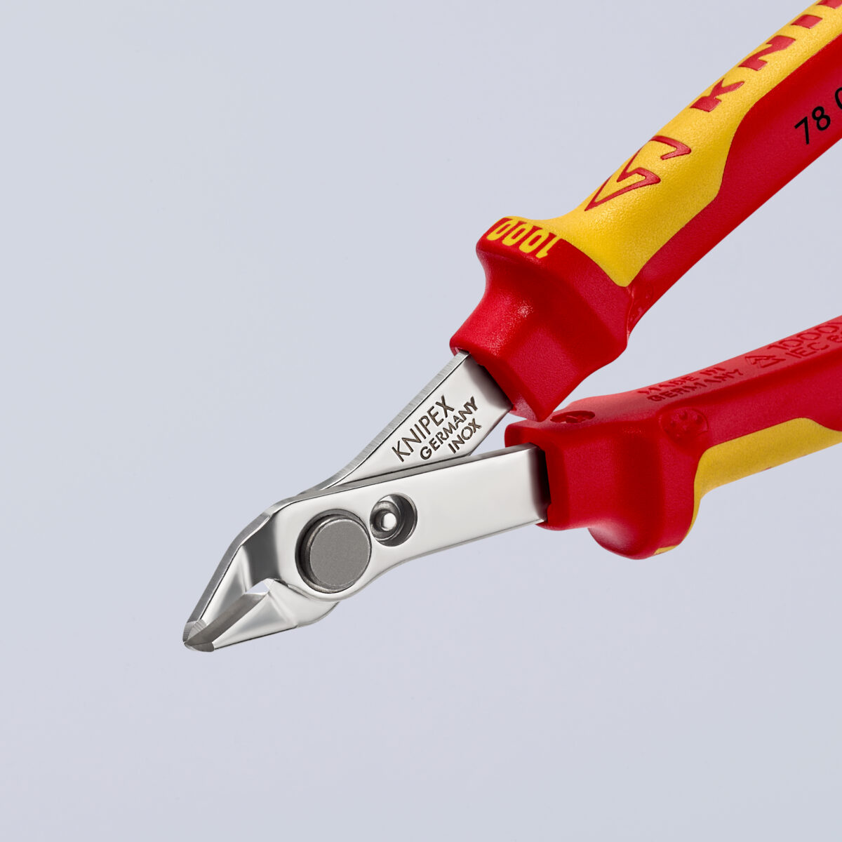 KNIPEX 78 06 125 ELECTRONIC SUPER KNIPS® VDE IZOLIRANE 125 mm - Slika 9