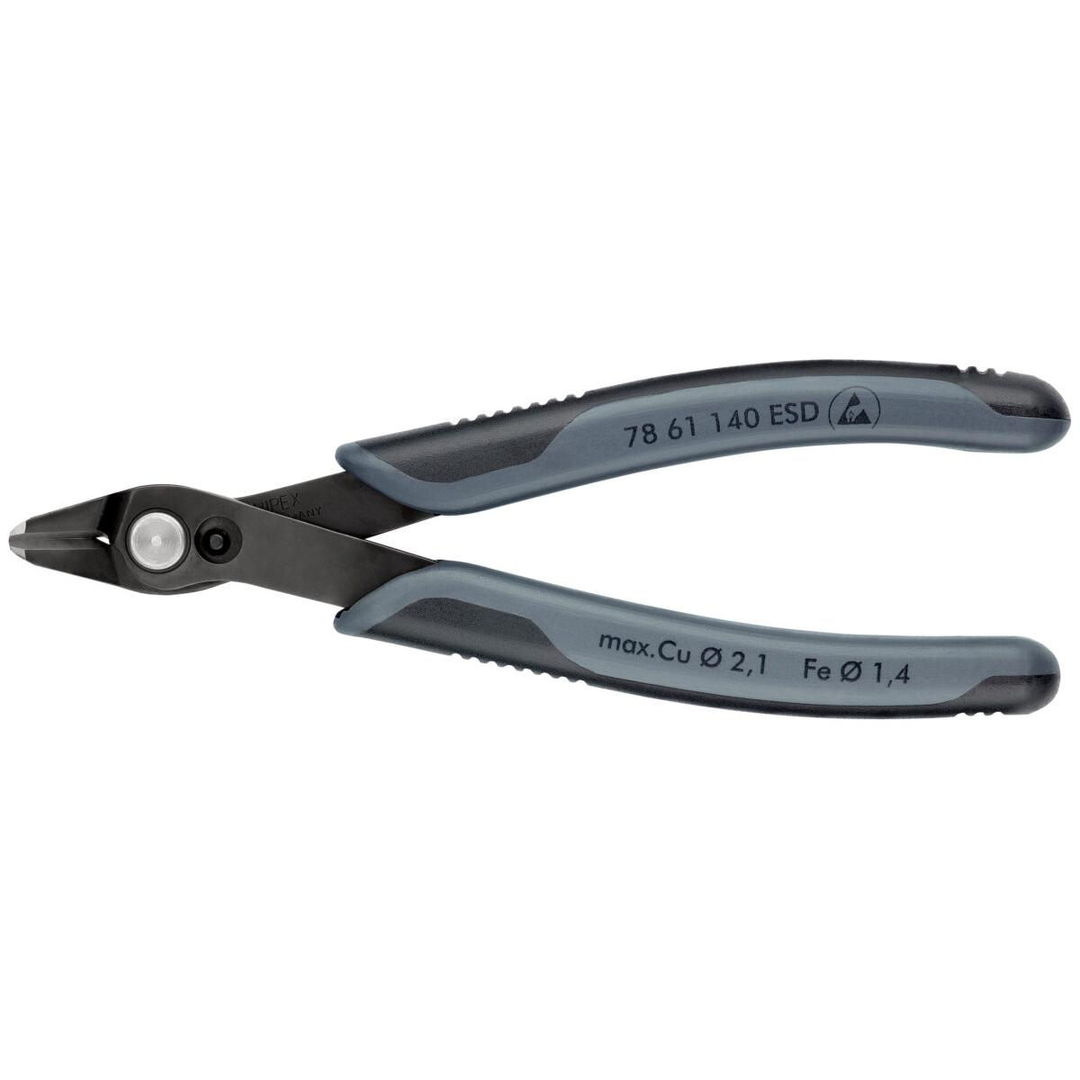 KNIPEX 78 61 140 ESD ELECTRONIC SUPER KNIPS® XL ESD 140 mm