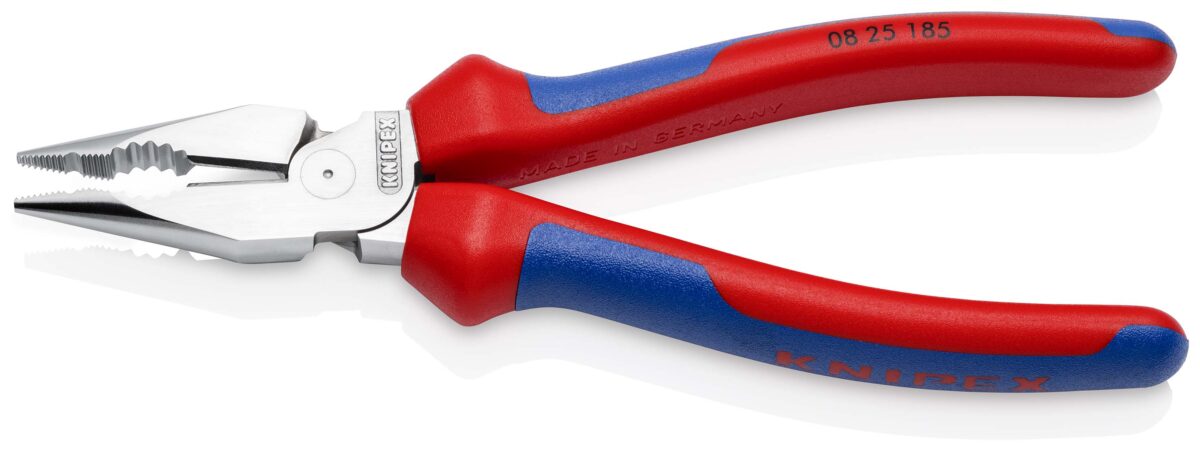 KNIPEX 08 25 185 ŠILJASTA KOMBINIRANA KLIJEŠTA KROMIRANA 188 mm - Slika 2