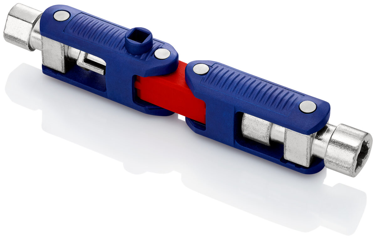 KNIPEX 00 11 06 V03 Kontrolni ključ za ormare s dvostrukim zglobom „DoubleJoint” 62 mm - Slika 6