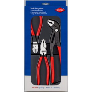 KNIPEX 00 20 10 Snažni paket 1x 02 01 180, 1x 87 01 250, 1x 74 01 160