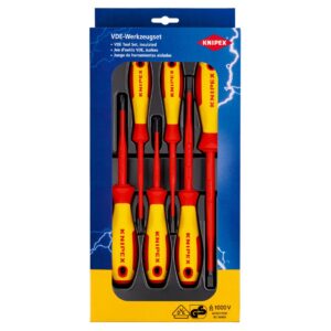 KNIPEX 00 20 12 V02 Paket odvijača VDE prorez / Phillips®
