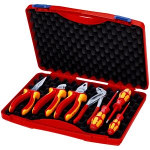 KNIPEX 00 21 15 Kutija za alat „RED” s električarskim kompletom br. 2 7-dijelni 275 mm