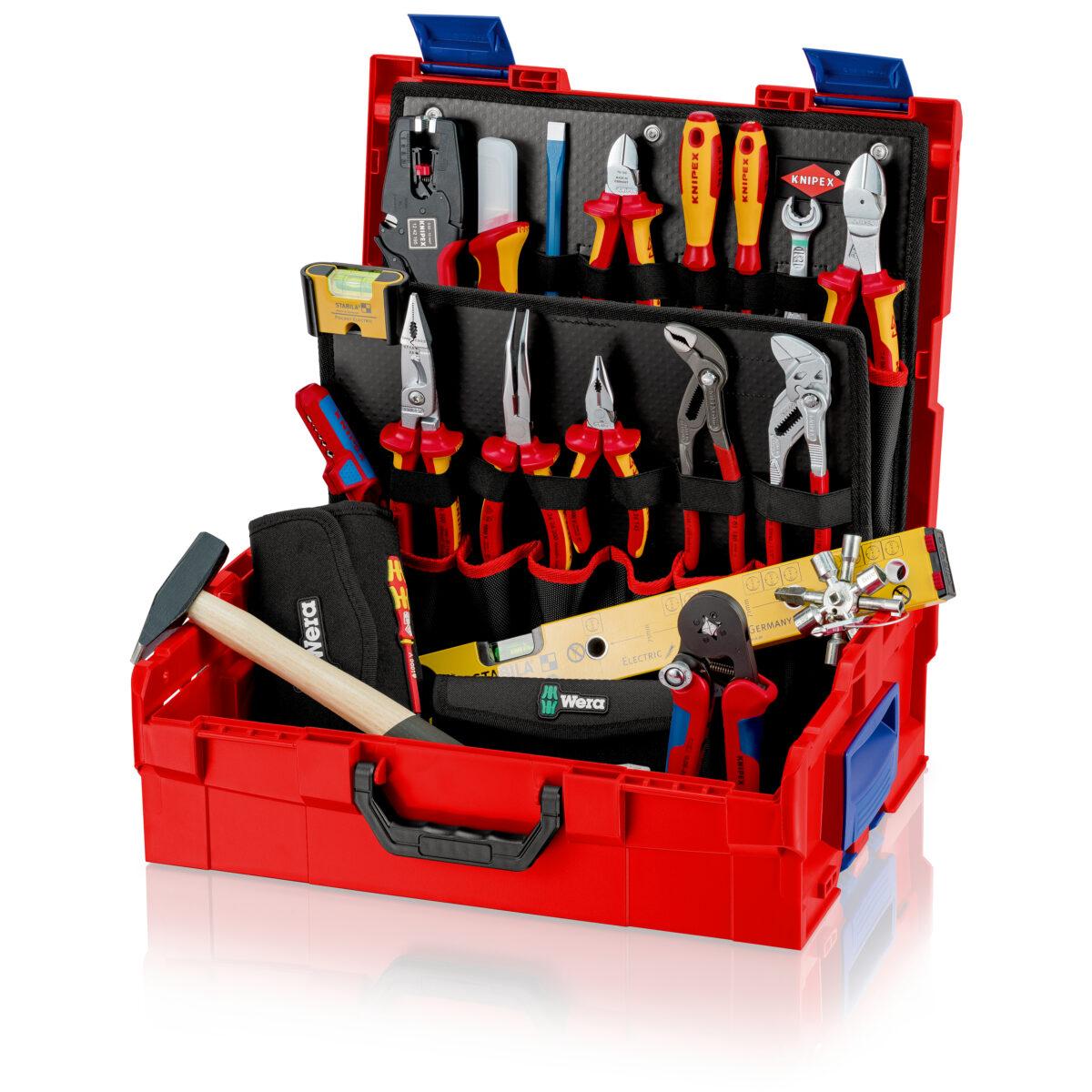KNIPEX 00 21 19 LB E L-BOXX® Elektro 63-dijelni 357 mm - Slika 3