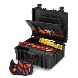 KNIPEX 00 21 36 Kovčeg za alat "Robust34" Elektro 26-dijelni 419 mm
