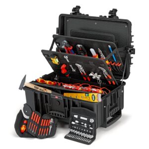 KNIPEX 00 21 37 Kovčeg za alat "Robust45 Move" Elektro 63-dijelni 428 mm - Slika 2