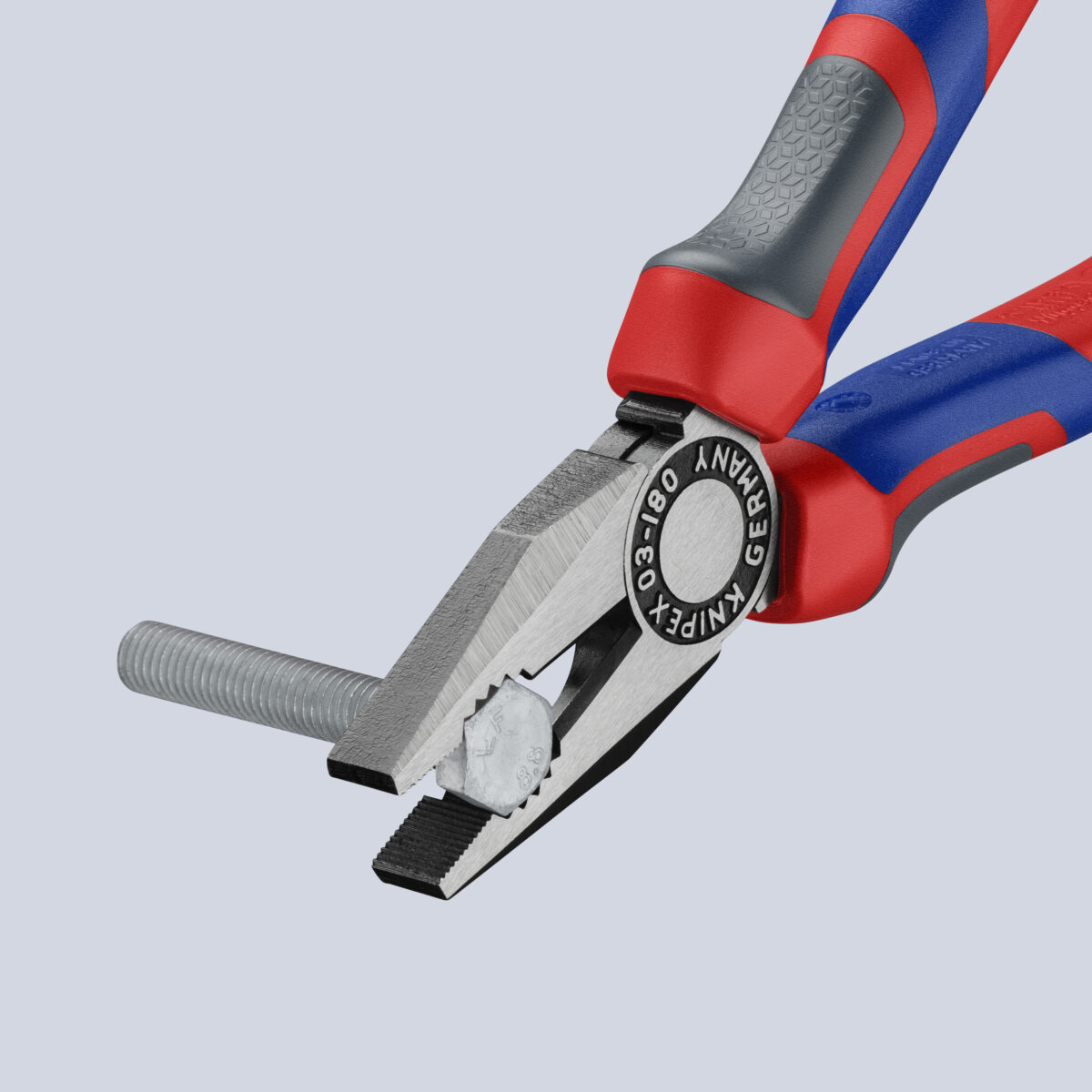 KNIPEX 03 02 180 SB kombinirana kliješta crna atramentirana 180 mm - Slika 6