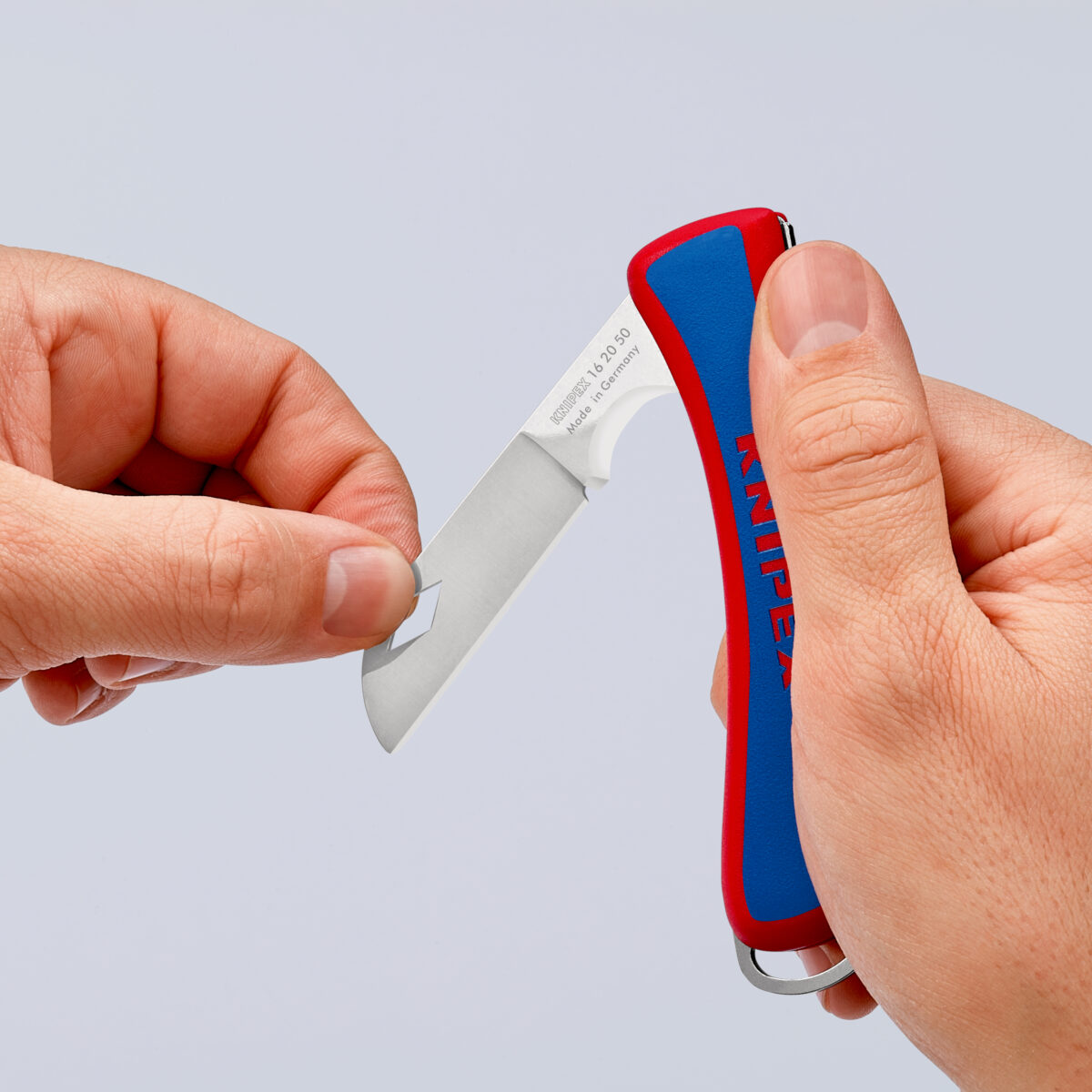 KNIPEX 16 20 50 SB sklopivi nož za električare 120 mm - Slika 5
