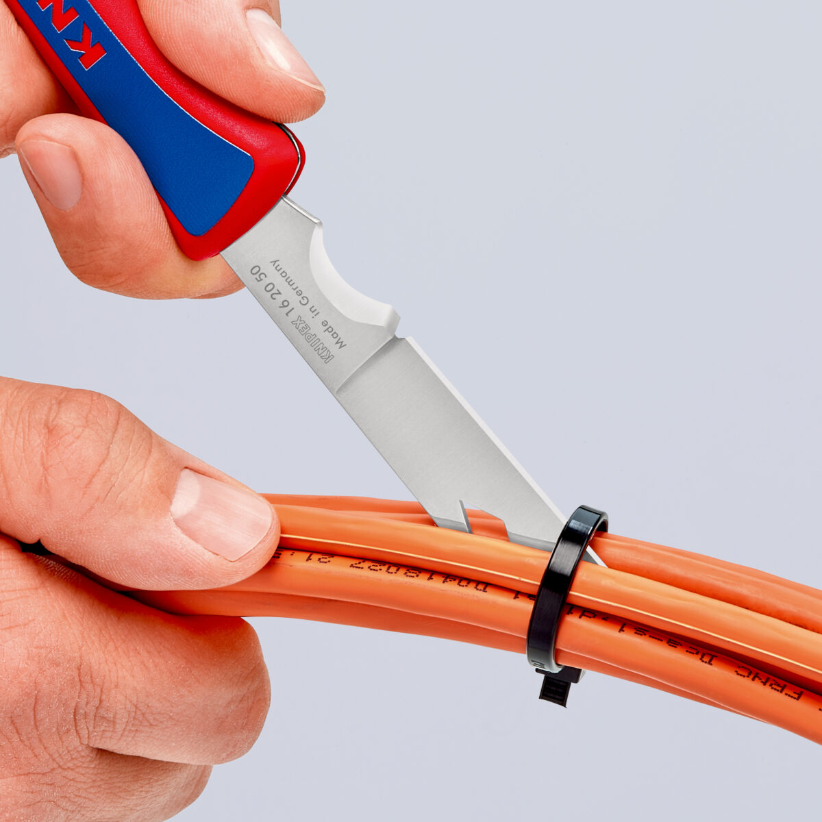 KNIPEX 16 20 50 SB sklopivi nož za električare 120 mm - Slika 8