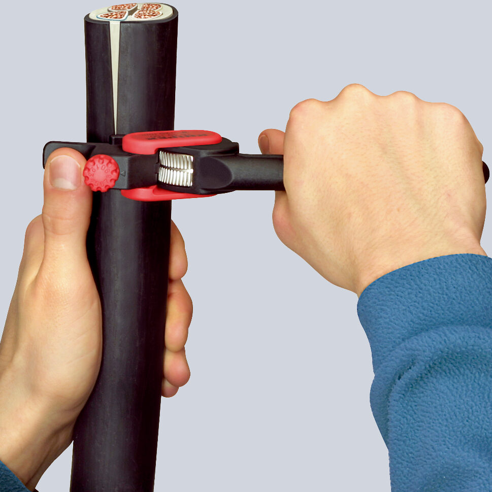KNIPEX 16 40 150 SB Alat za skidanje plašta poliamid pojačan staklenim vlaknima 150 mm - Slika 4