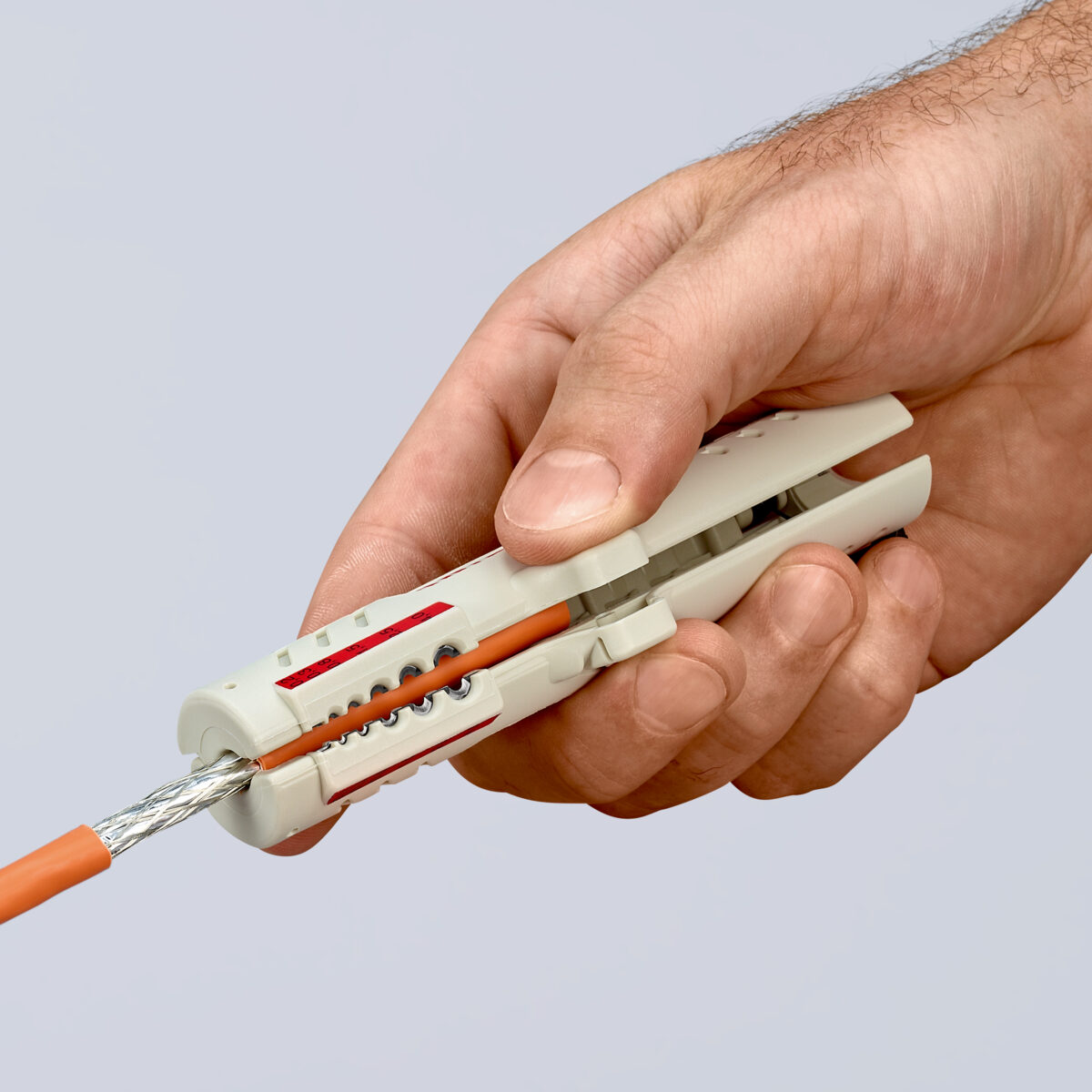 KNIPEX 16 65 125 SB alat za skidanje plašta za podatkovni kabel 125 mm - Slika 4