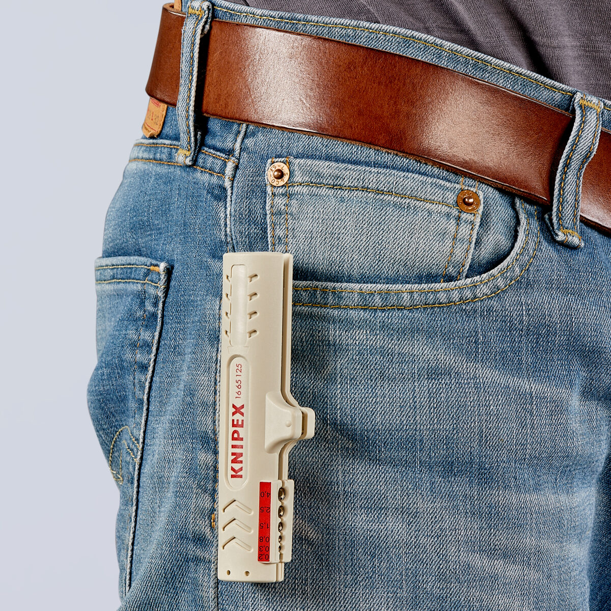 KNIPEX 16 65 125 SB alat za skidanje plašta za podatkovni kabel 125 mm - Slika 7