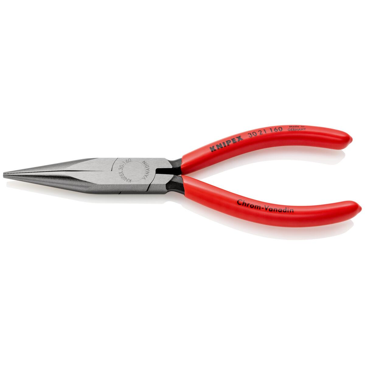 KNIPEX 30 21 160 SB Langbeck kliješta presvučene plastikom crna atramentirana 160 mm