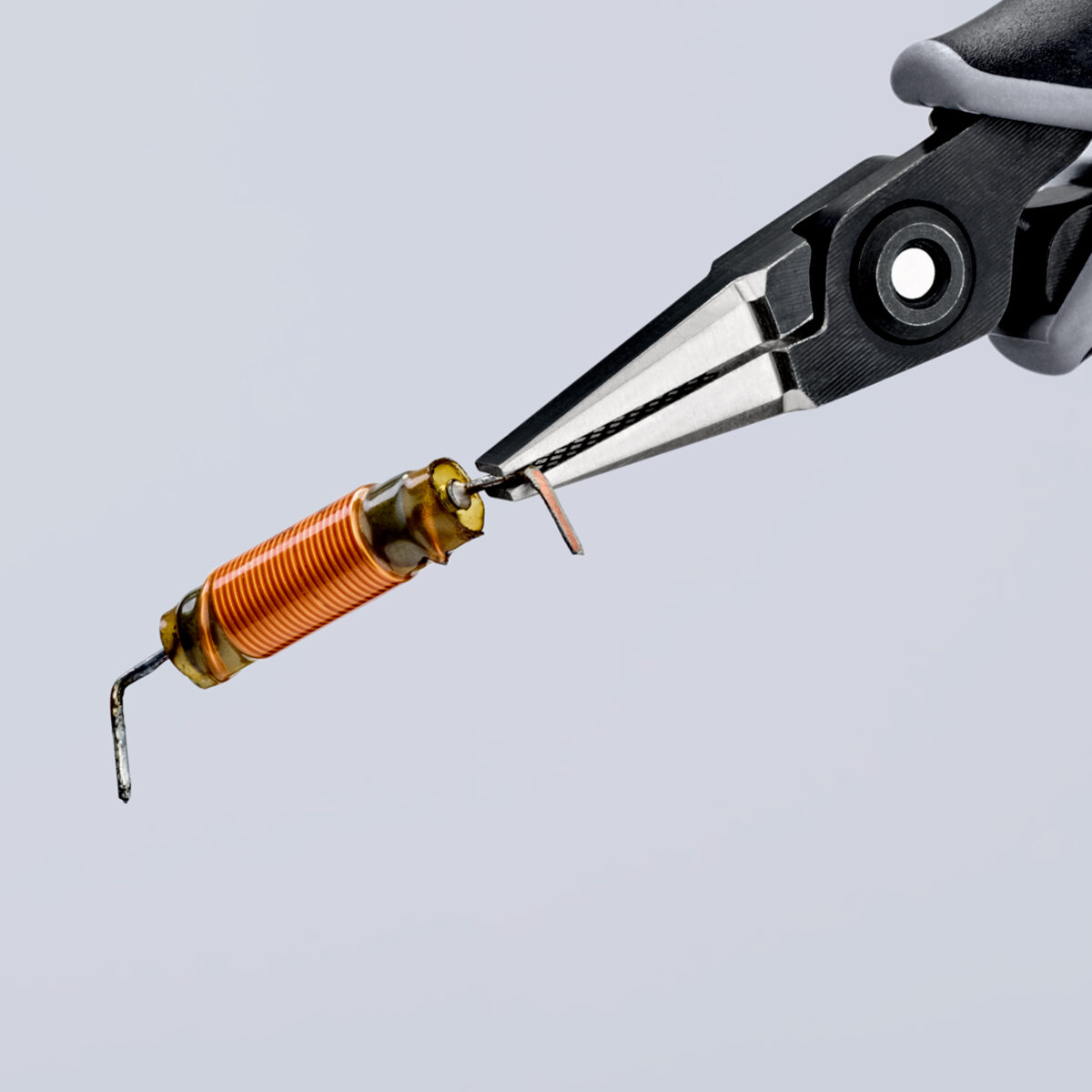 KNIPEX 34 42 130 ESD Precizna kliješta za hvatanje za elektroniku ESD višenamjenske stezne čeljusti bruniran 130 mm - Slika 4