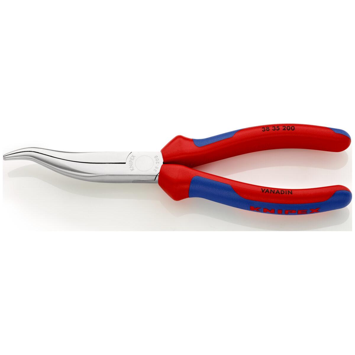 KNIPEX 38 35 200 Mehaničarska kliješta višenamjenske stezne čeljusti kromirana 200 mm