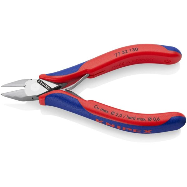 KNIPEX 77 32 130 Kliješta za bočno sječenje za elektroniku Sa zglobom višenamjenske stezne čeljusti 130 mm - Slika 2
