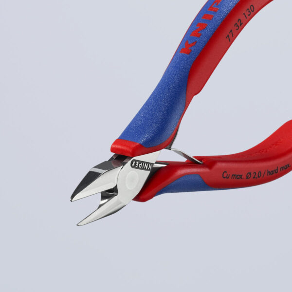 KNIPEX 77 32 130 Kliješta za bočno sječenje za elektroniku Sa zglobom višenamjenske stezne čeljusti 130 mm - Slika 4