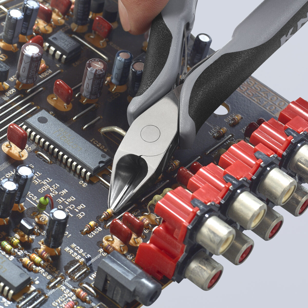 KNIPEX 77 42 130 ESD Elektronička kliješta za bočno sječenje ESD Sa zglobom višenamjenske stezne čeljusti 130 mm - Slika 3