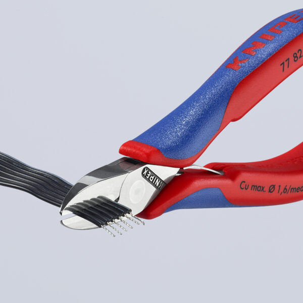 KNIPEX 77 82 130 Elektronička kliješta za bočno sječenje ESD Sa zglobom višenamjenske stezne čeljusti 130 mm - Slika 3