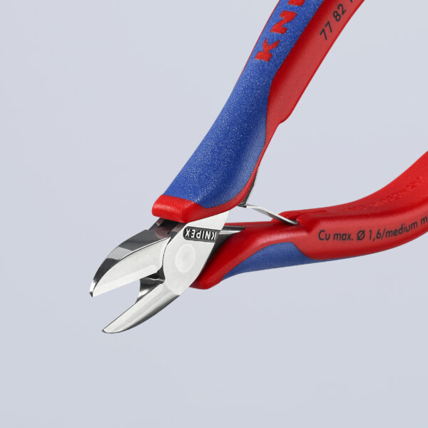 KNIPEX 77 82 130 Elektronička kliješta za bočno sječenje ESD Sa zglobom višenamjenske stezne čeljusti 130 mm - Slika 5