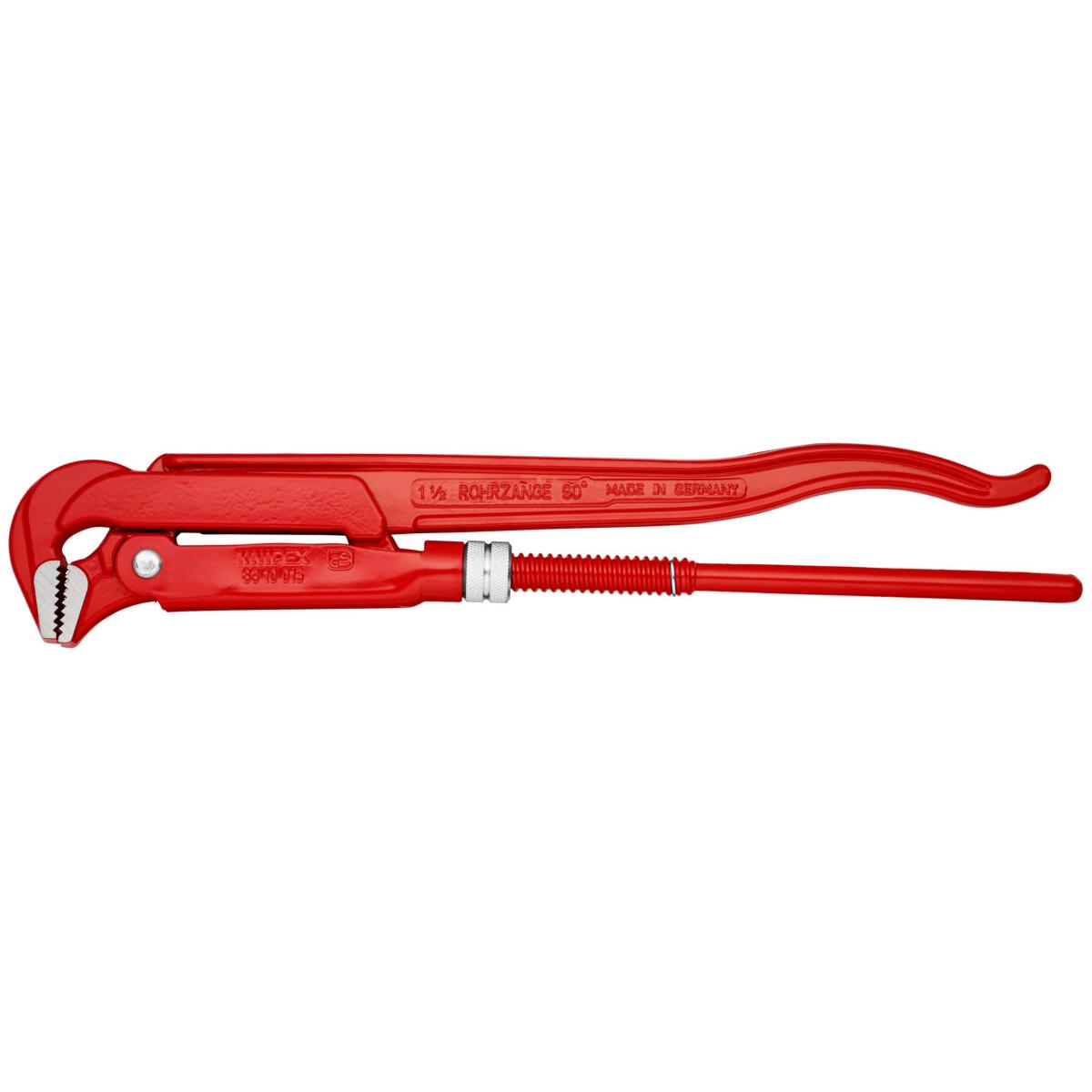 KNIPEX 83 10 015 Kliješta za cijevi 90° crvena, obložena prahom 420 mm