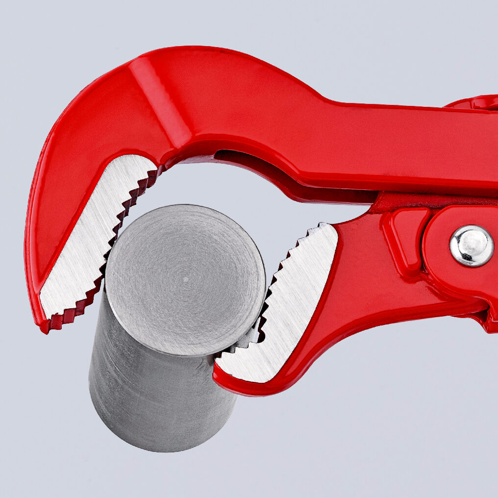 KNIPEX 83 30 015 Kliješta za cijevi S-čeljust crvena, obložena prahom 420 mm - Slika 4