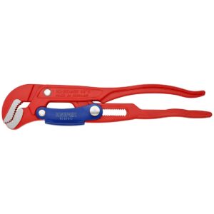 KNIPEX 83 60 010 Kliješta za cijevi S-čeljust s brzim pomakom crvena, obložena prahom 330 mm