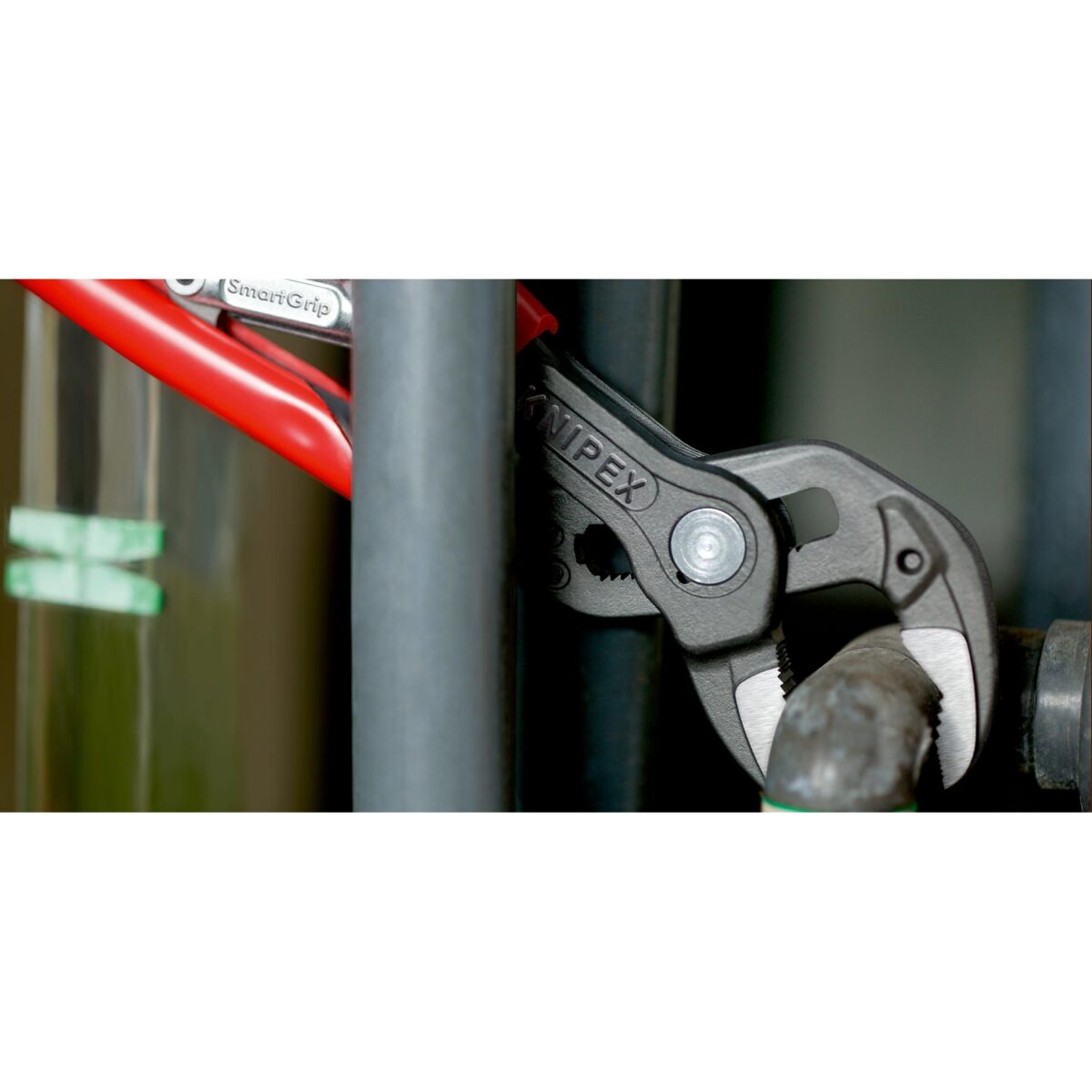 KNIPEX 85 01 250 SmartGrip® Kliješta papige sa automatskim podešavanjem. s plastičnim oblogama siva atramentirana 250 mm - Slika 3