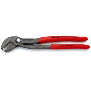 KNIPEX 85 51 250 A SB kliješta za opružne obujmice presvučena s neklizajućom plastikom siva atramentirana 250 mm