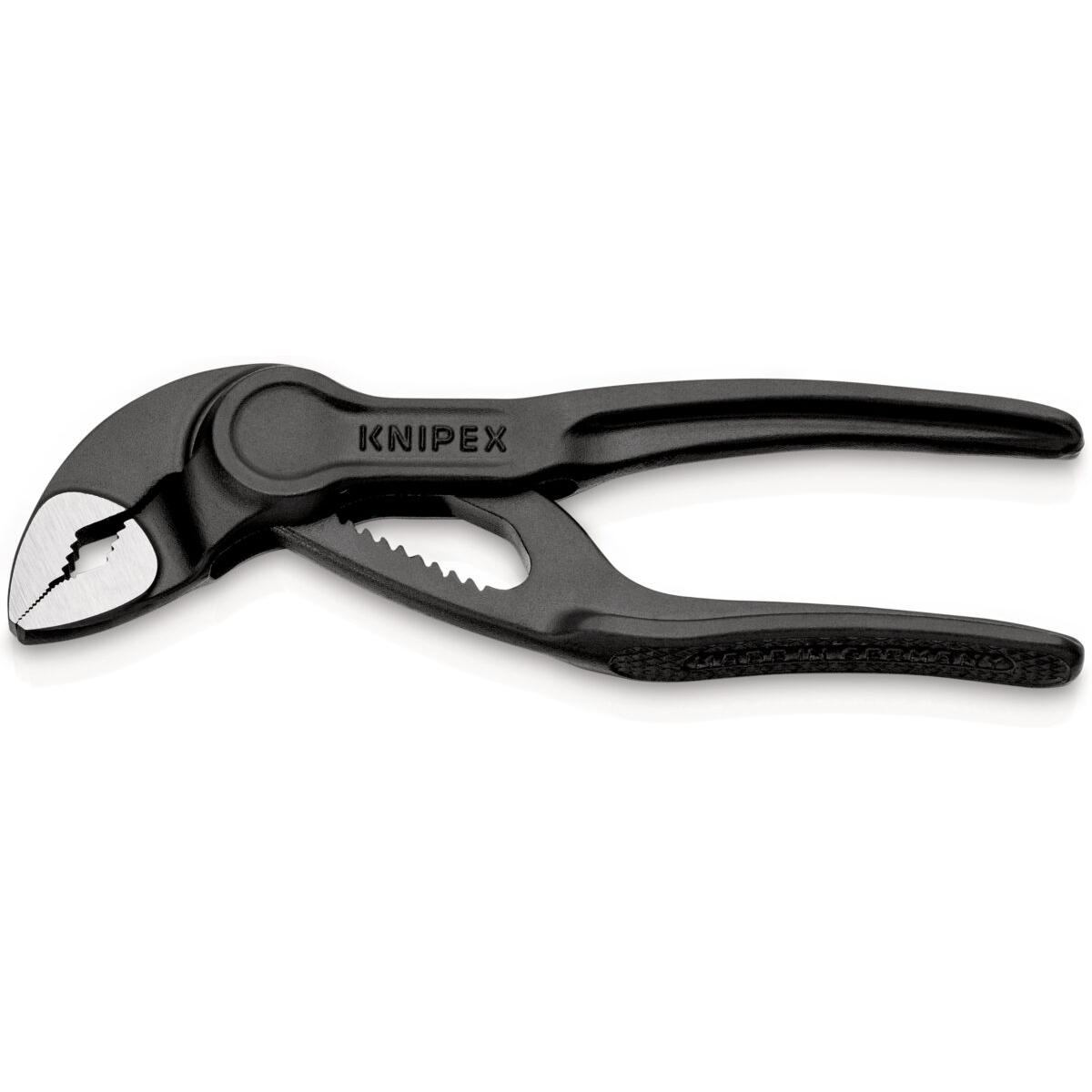 KNIPEX 87 00 100 Cobra® XS Kliješta za vodene pumpe utisnuta, gruba površina siva atramentirana 100 mm