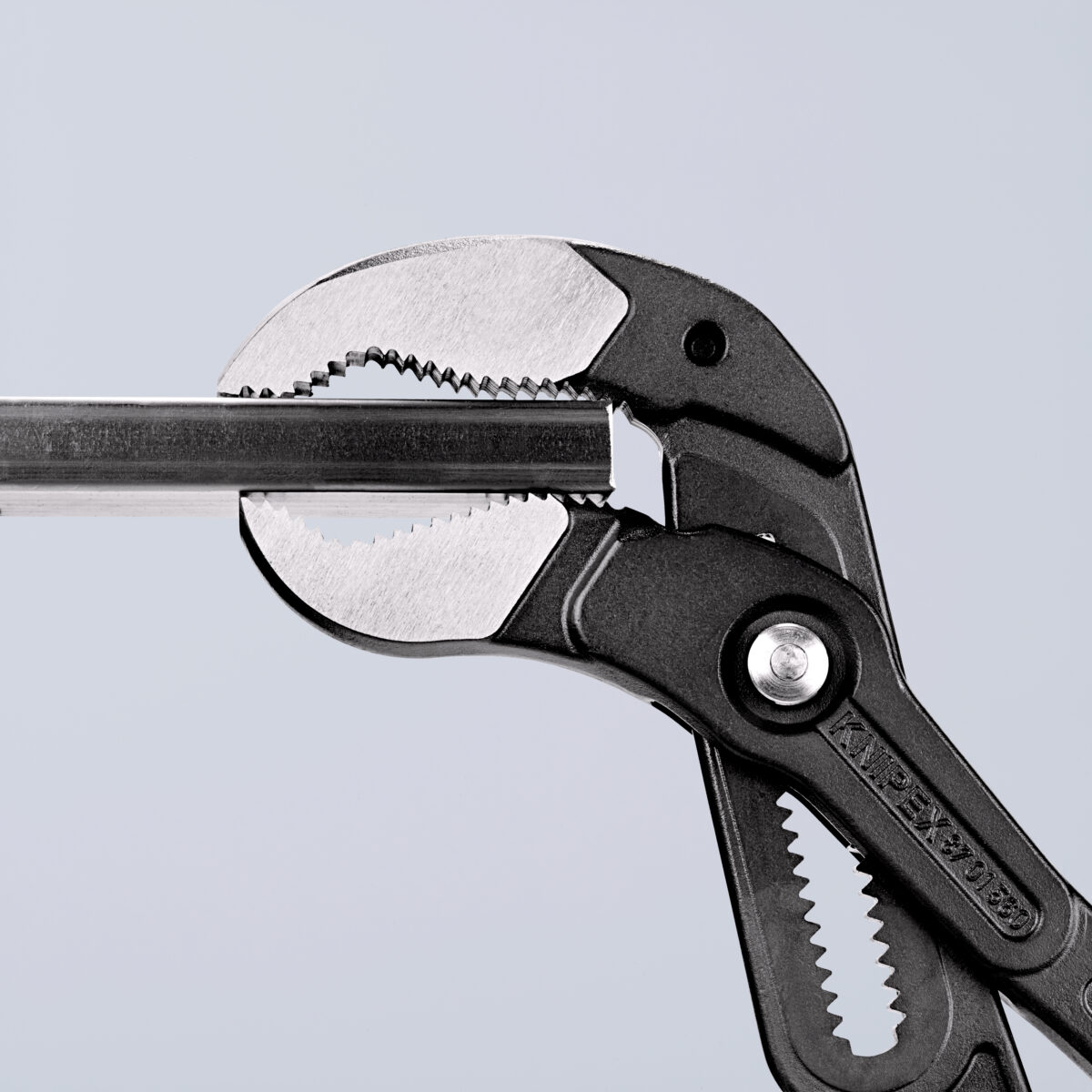 KNIPEX 87 01 560 Cobra® XXL Kliješta za cijevi i vodene pumpe presvučena s neklizajućom plastikom siva atramentirana 560 mm - Slika 6
