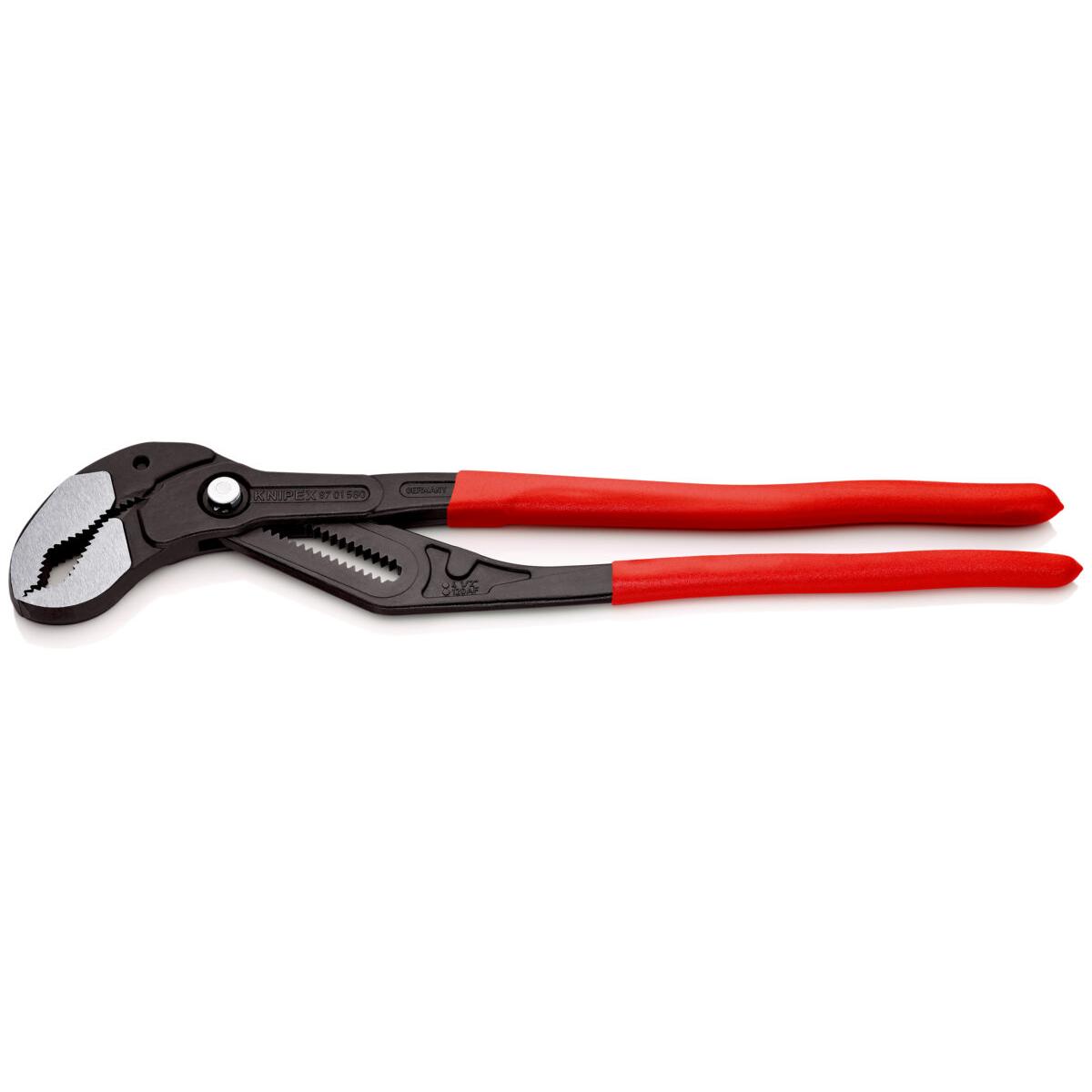 KNIPEX 87 01 560 Cobra® XXL Kliješta za cijevi i vodene pumpe presvučena s neklizajućom plastikom siva atramentirana 560 mm